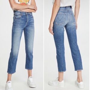 Mother Denim The Scrapper Ankle Jeans in Cowboys Don't Cry size 26